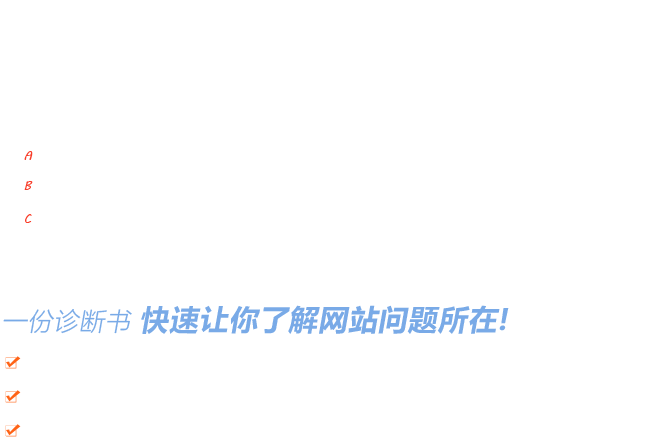 A5SEO诊断-定制巅峰网站SEO解决方案-